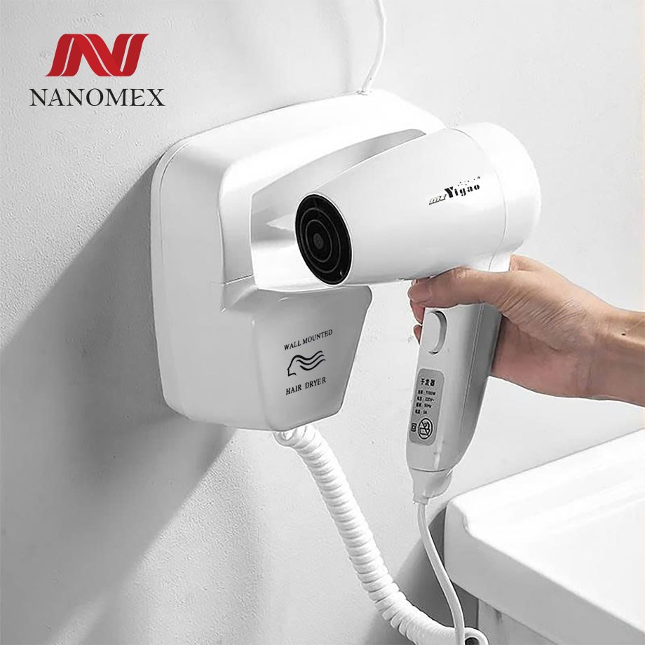 máy sấy tóc khách sạn gắn tường, treo tường