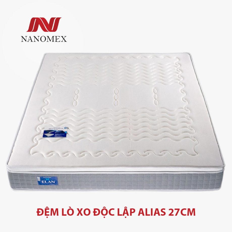 Đệm lò xo độc lập Alias 27cm- Nệm khách sạn 5 sao cao cấp