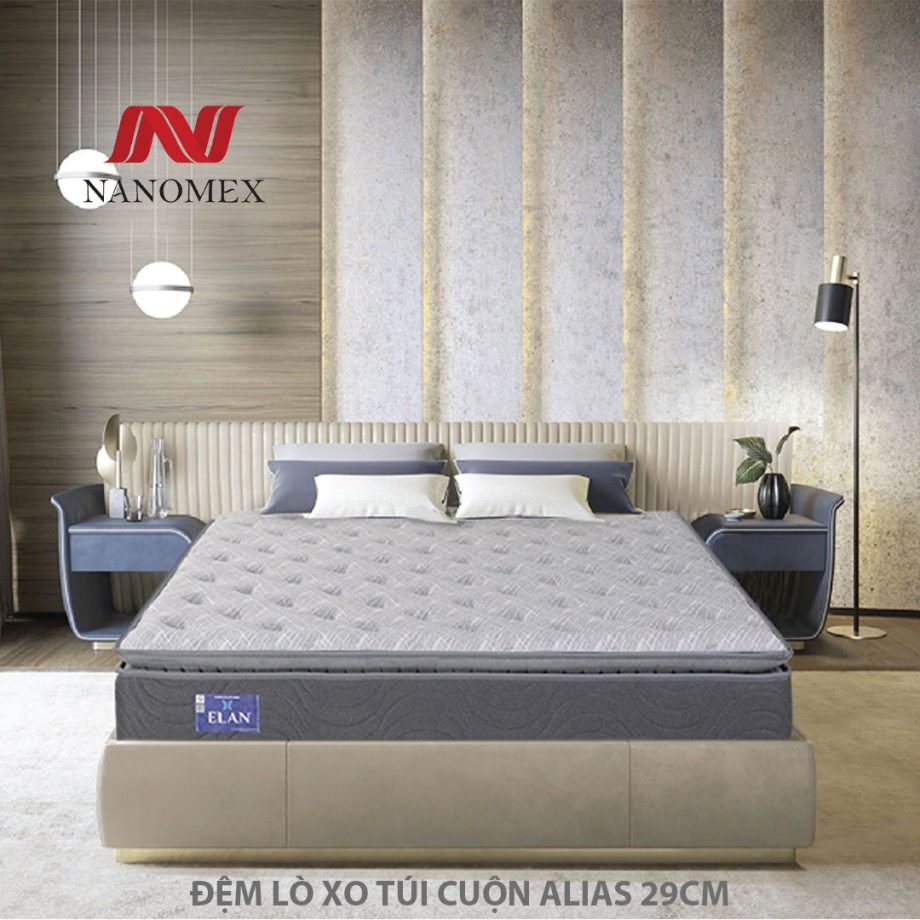 đệm nệm khách sạn hay dùng đệm khách sạn lò xo túi cuộn cao cấp