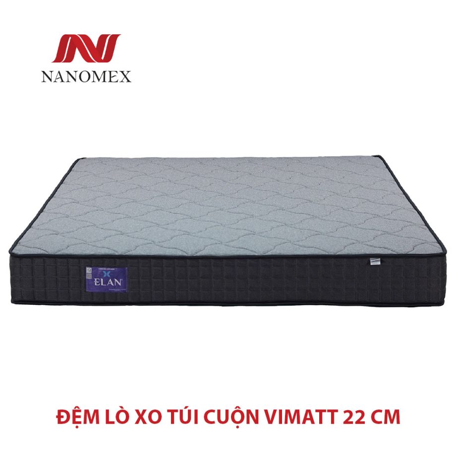 Đệm lò xo túi cuộn Vimatt elan đệm khách sạn cao cấp