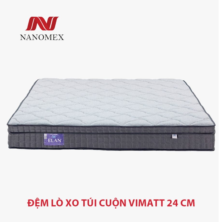 Đệm lò xo túi cuộn Vimatt elan đệm khách sạn cao cấp