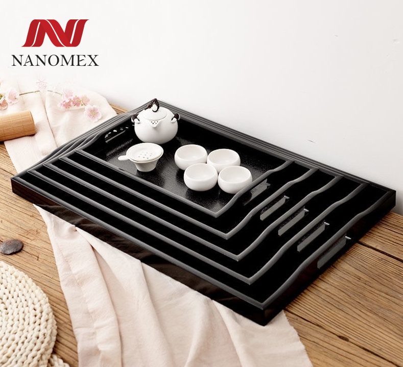 Khay đựng đồ amenities có tay cầm