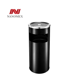 Thùng rác khách sạn inox có gạt tàn thuốc