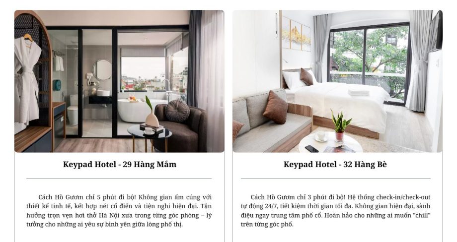 Keypad Hotel