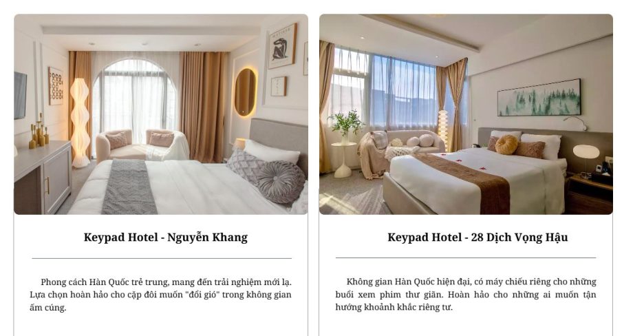Keypad Hotel