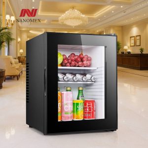 Minibar Tủ lạnh mini khách sạn giá rẻ Homesun BCG 40B cánh kính